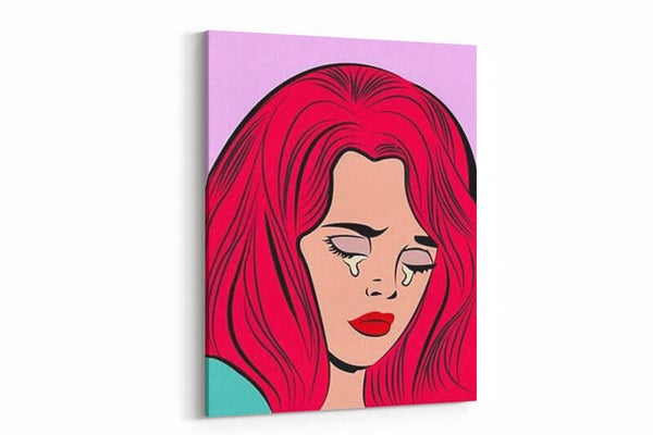 Een dramatisch en expressief portret in een minimalistische stijl