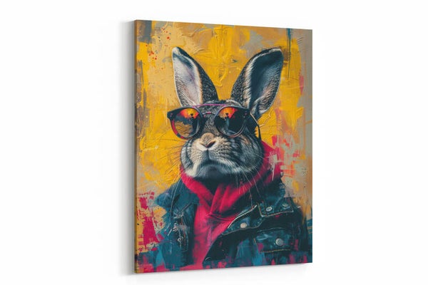 Hipster konijn