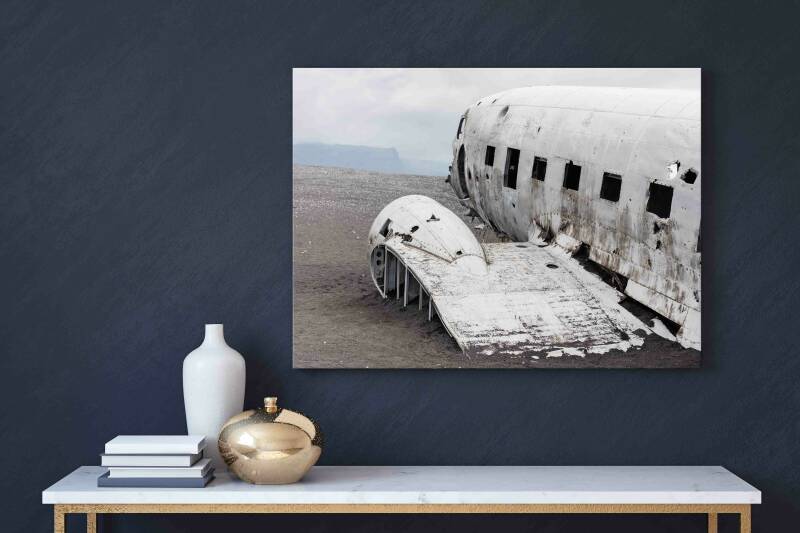 Schilderij verlaten plekken