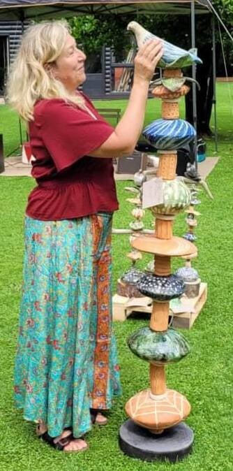Garden Totem with Kereru, 2022