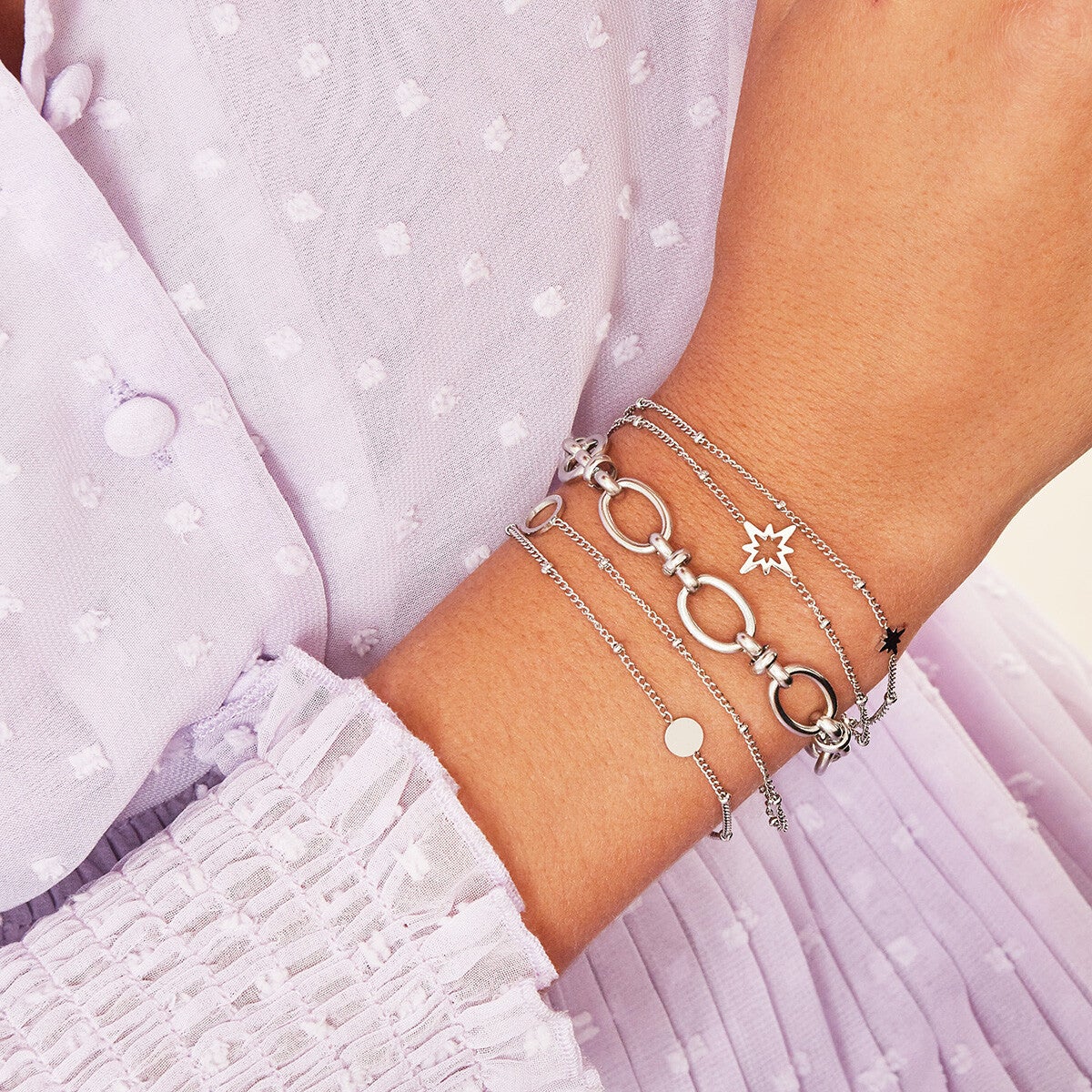 Armband kazoo zilver