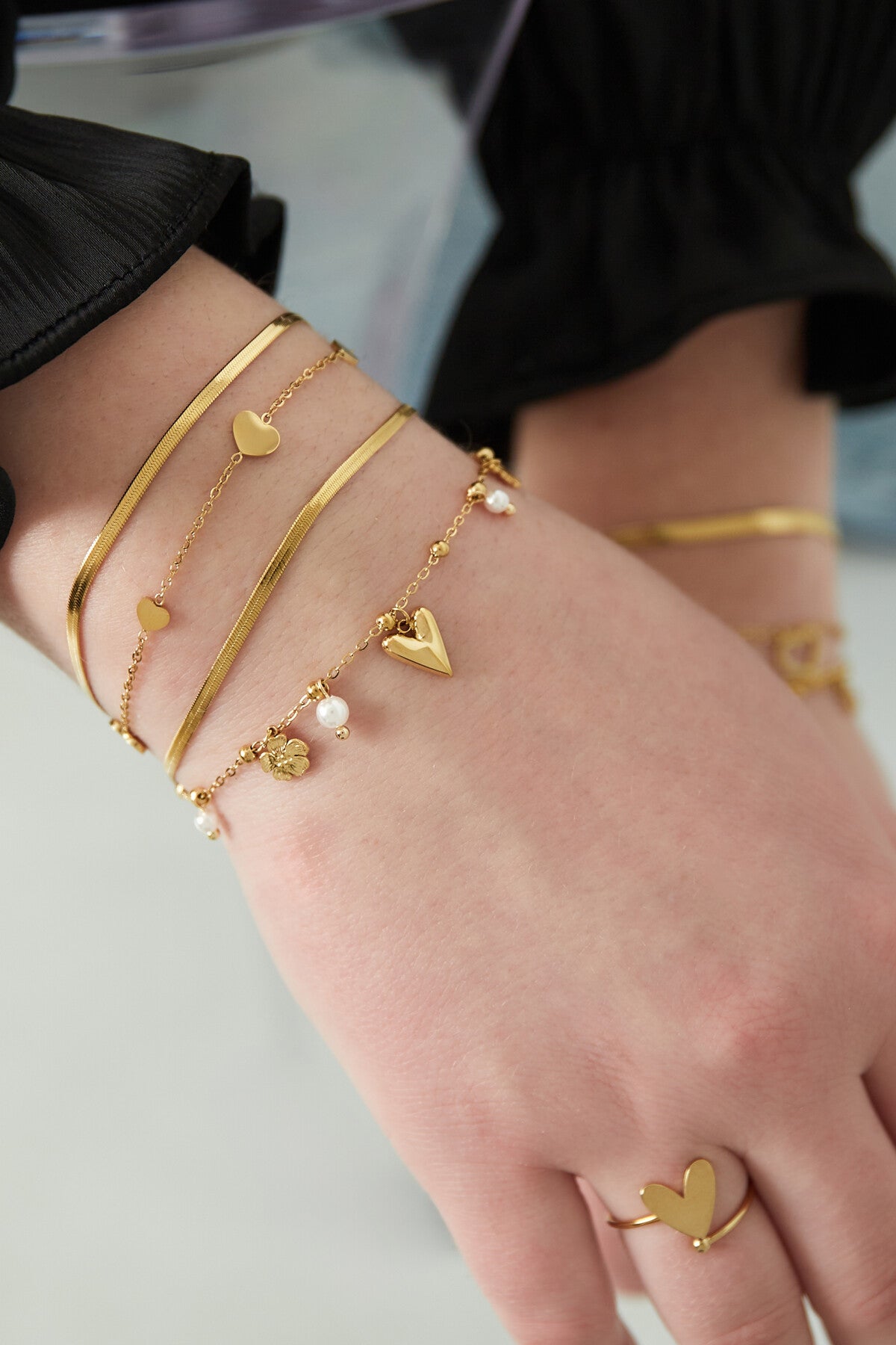 Armband Lucky goud