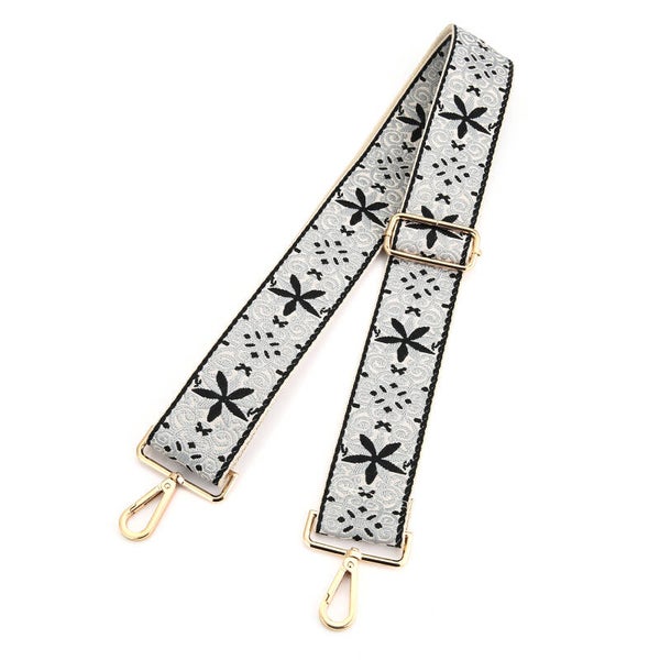 Bay strap navy goud