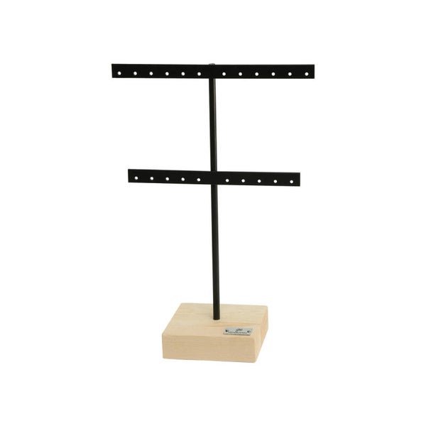 Display T shaped zwart