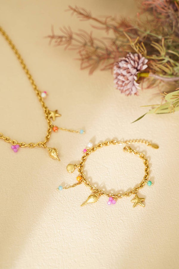 Armband sea breeze goud