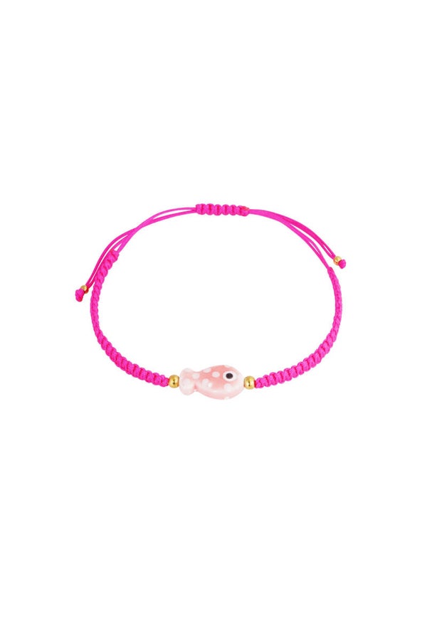 Armband fish fuchsia