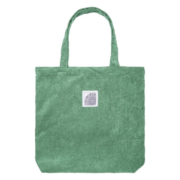 Tas tote corduroy mint
