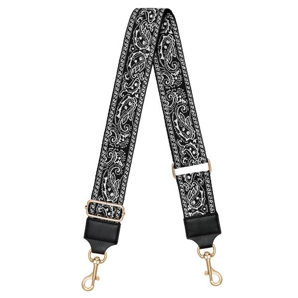 Bag Strap zwart/wit