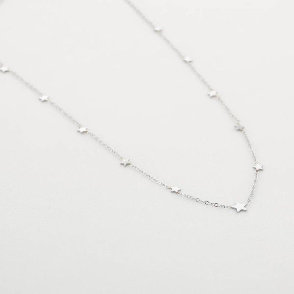 Ketting sterren zilver