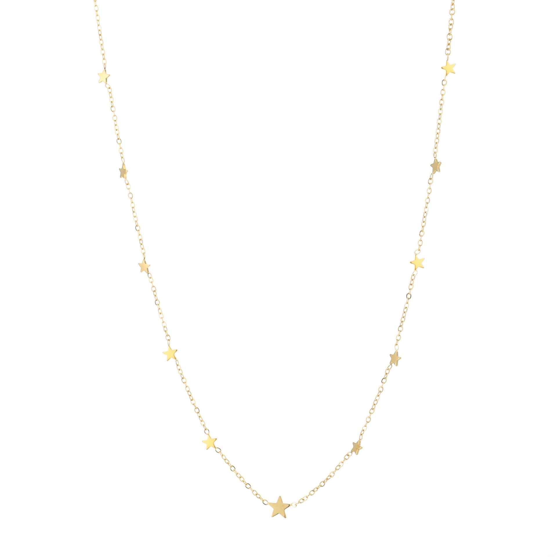 Ketting sterren goud
