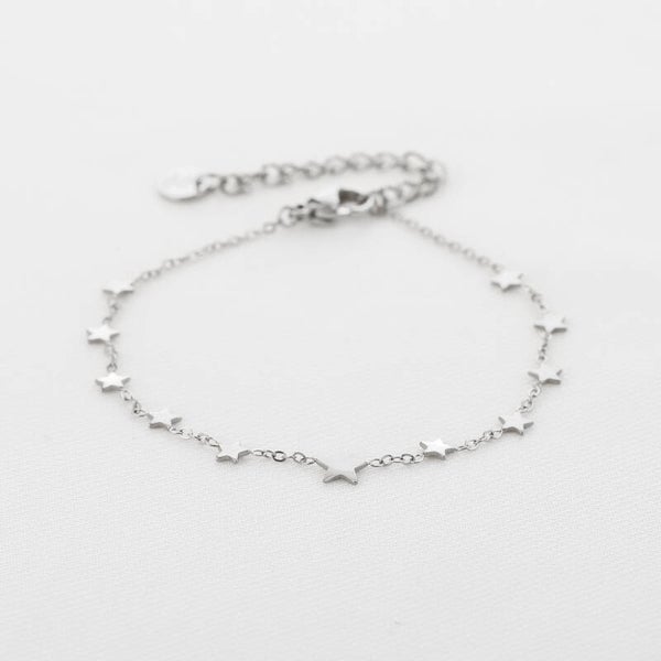Armband sterren zilver