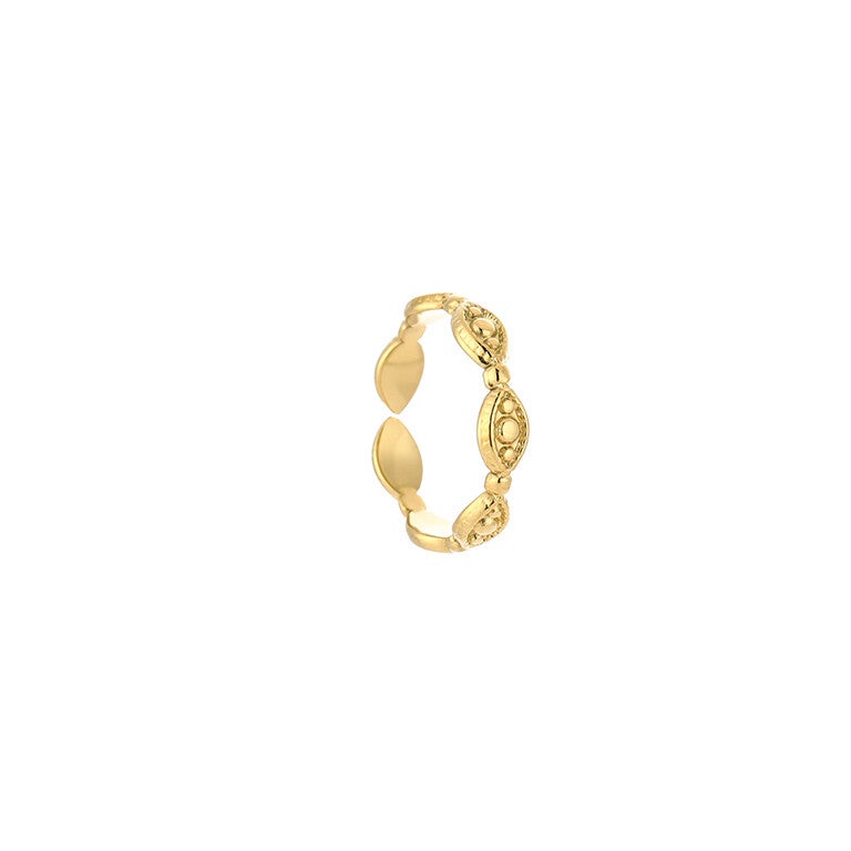 Ring eye oog goud