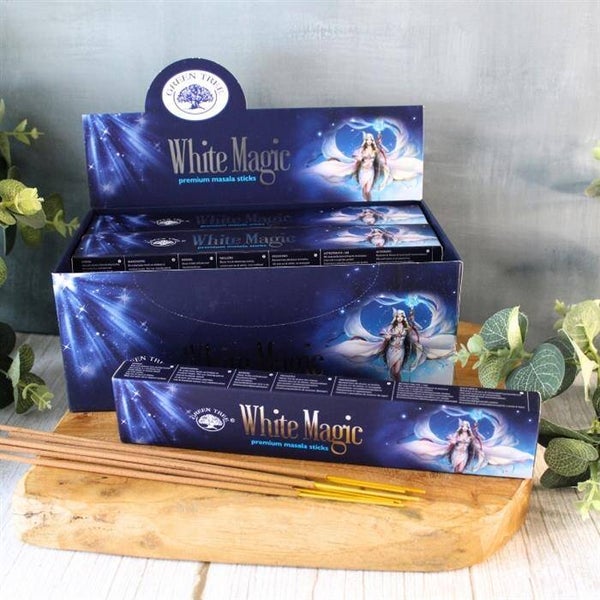 Green Tree White Magic Hand gerolde Natuurlijke Wierookstokjes