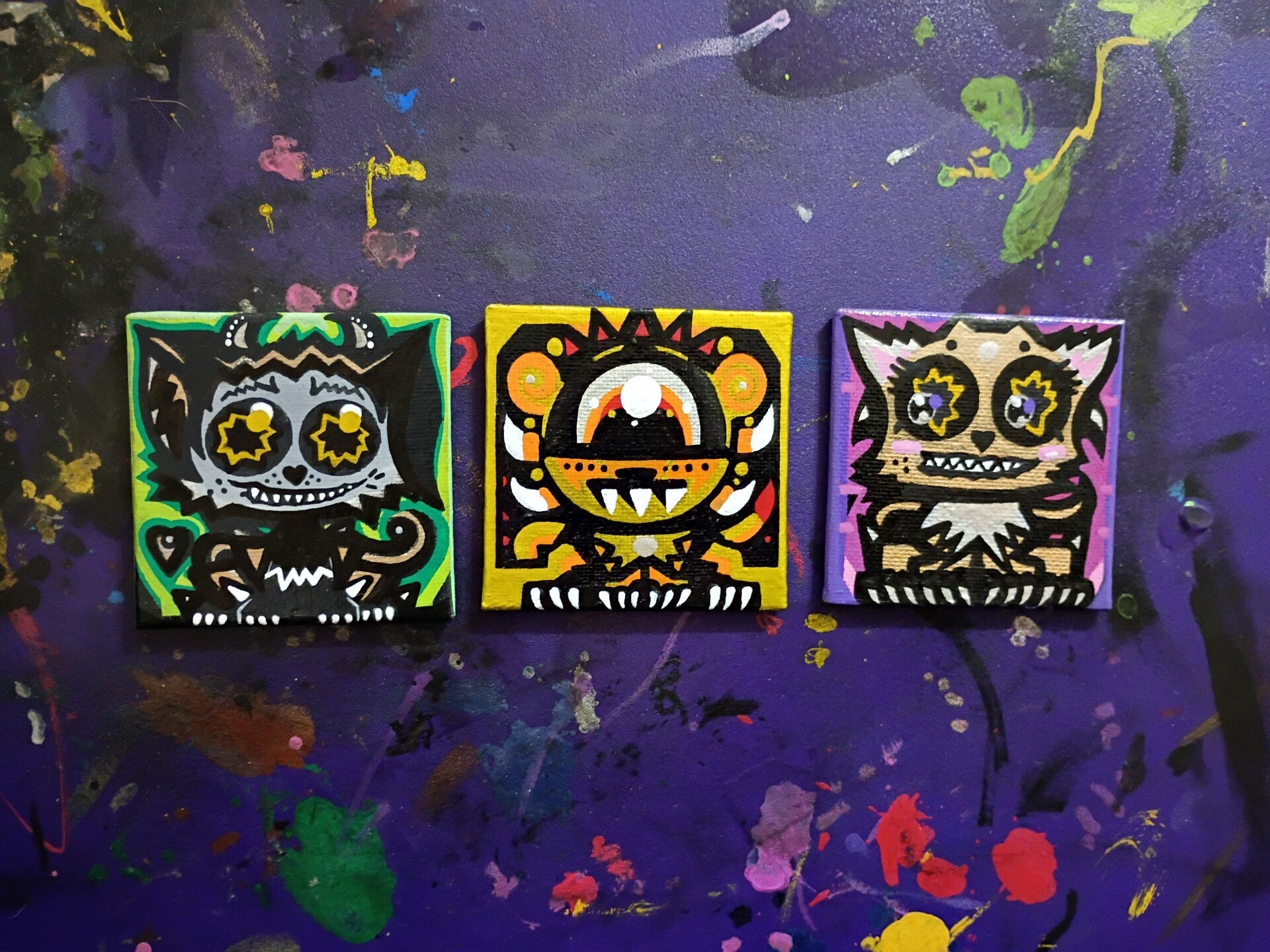 Chaos set 💚💜❤️