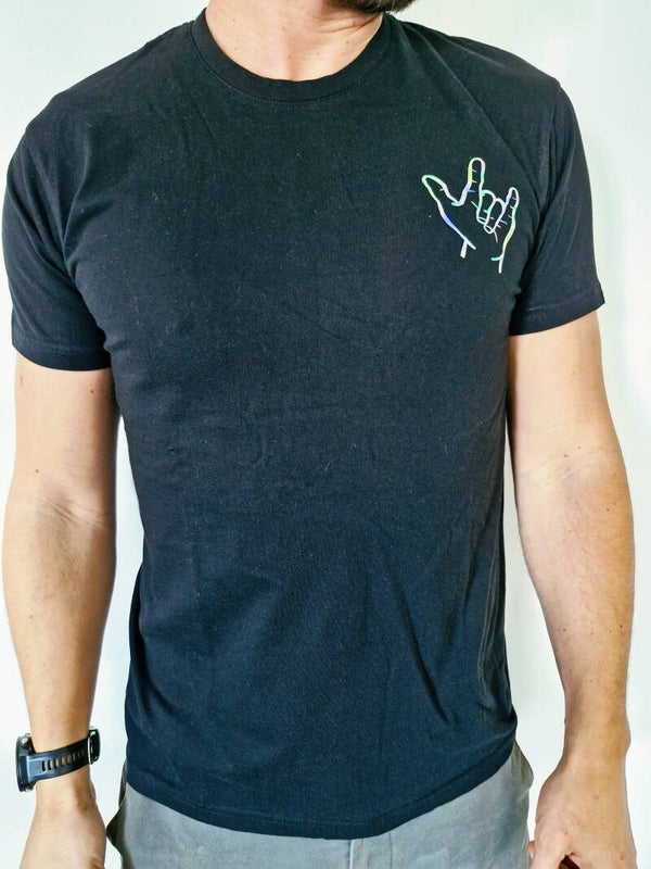 T-shirt mannen zwart