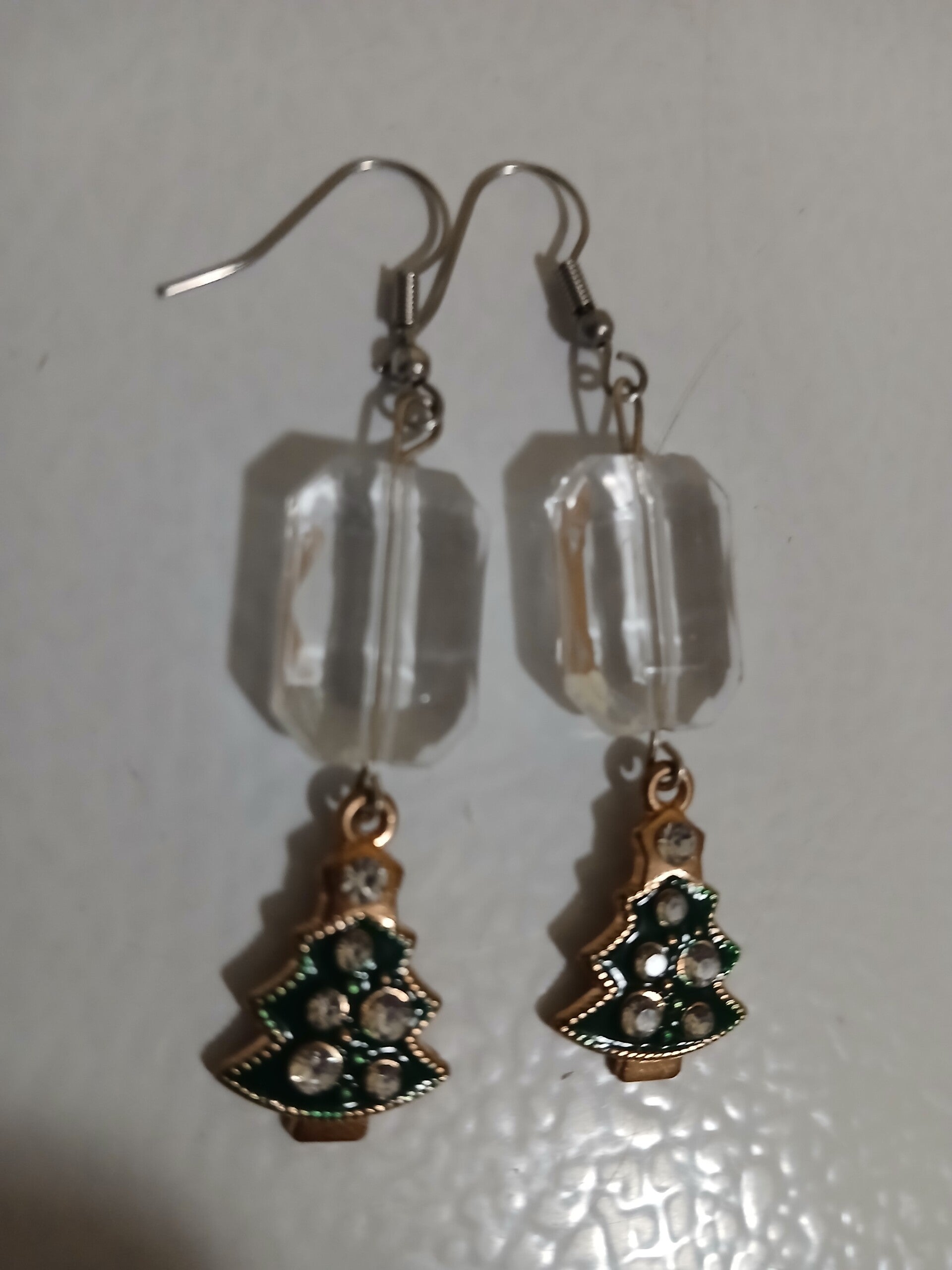 Holiday Christmas Dangle Tree with Ice