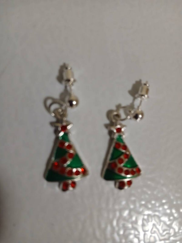 Holiday Christmas Post with Christmas Tree