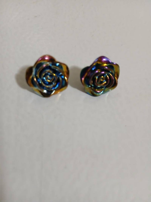 Posts Roses Dark Blue with Gold
