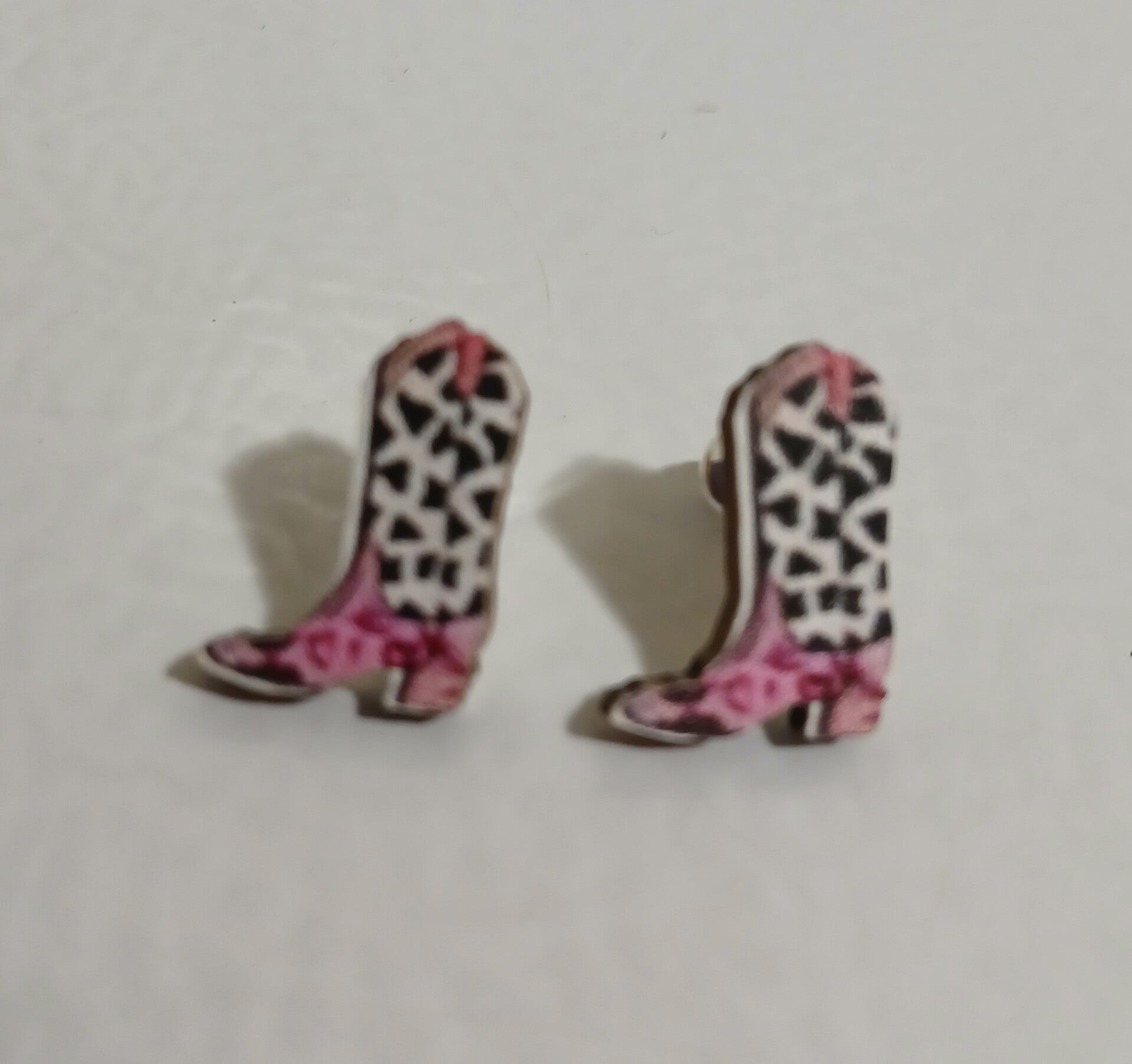 Post Cowgirl Boots Pink