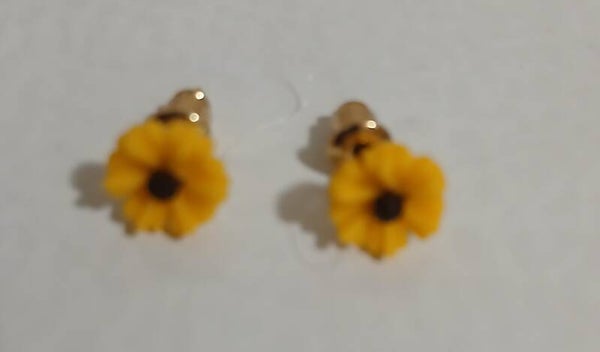 Post Flowers yellow with black