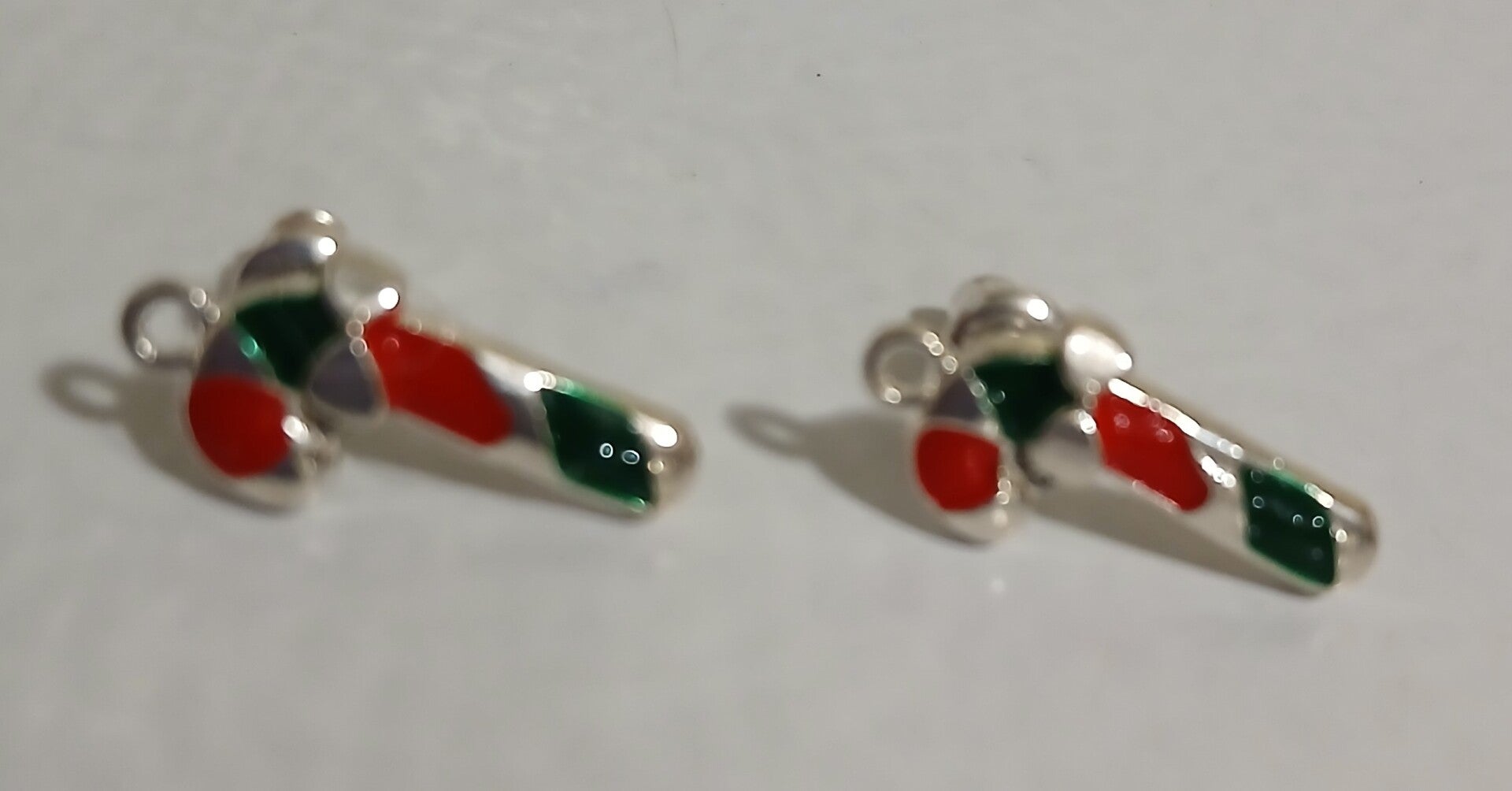 Holiday Christmas Post Candy Canes