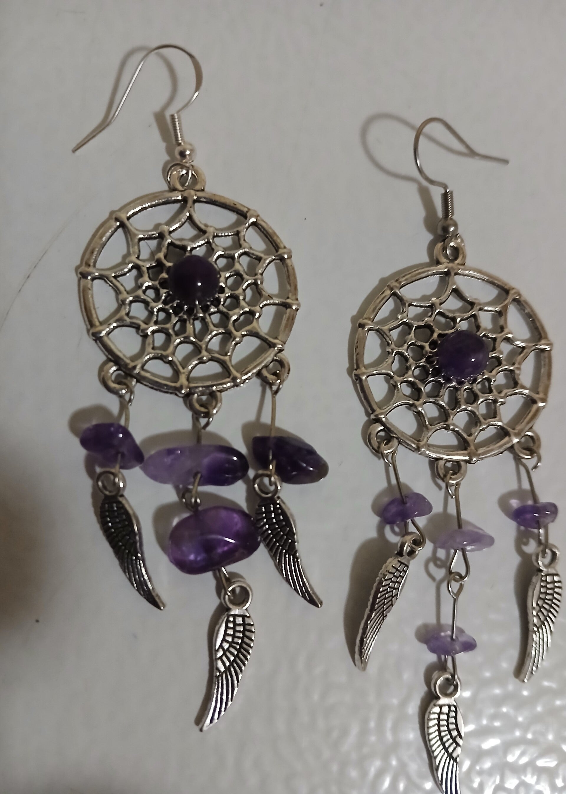 Dangle Dream Catcher Purple