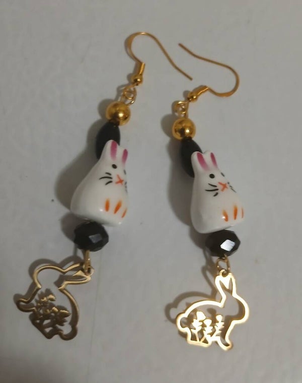 Dangle (Holiday) Rabbit with Carrot