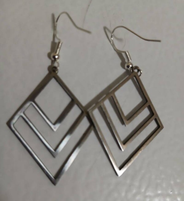 Fish Hooks Diamonds silver