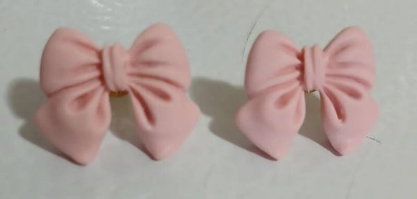 Post Bow Clay Pink