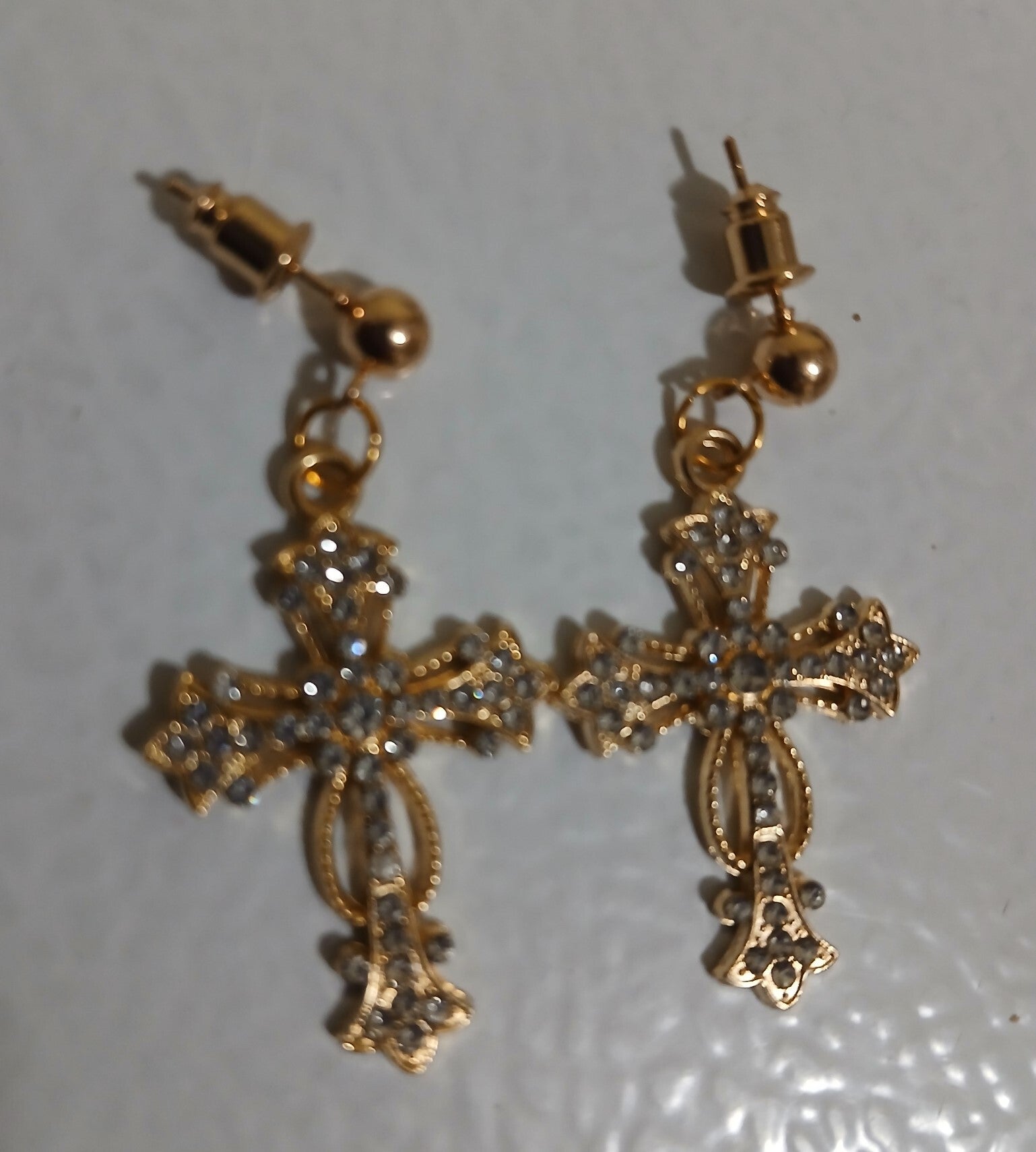 Posts Gold Sparkle Crosses