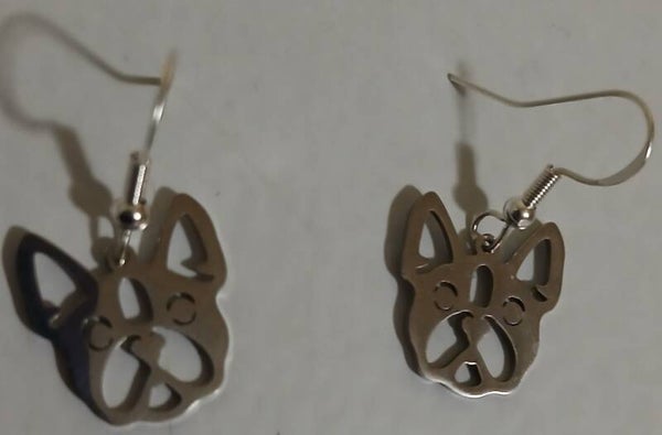 Fish hooks with French Bulldog