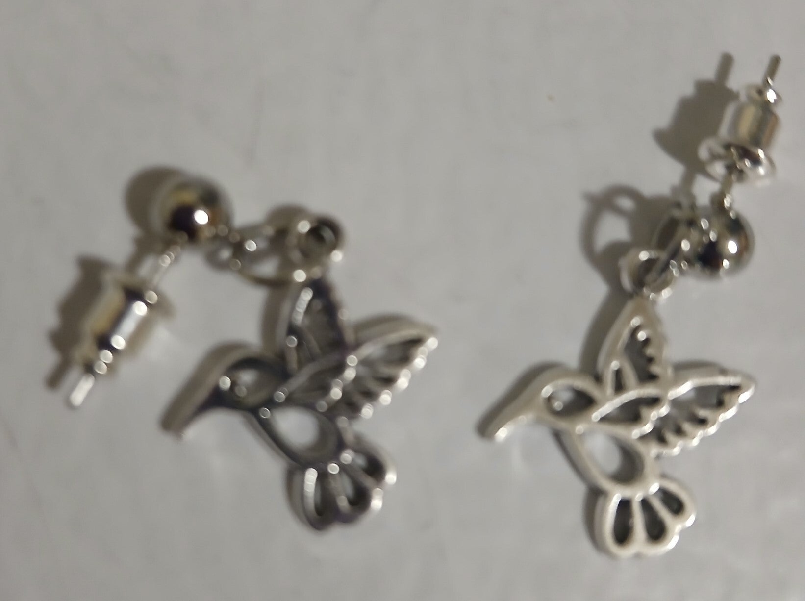 Posts with Hummingbirds Silver Small