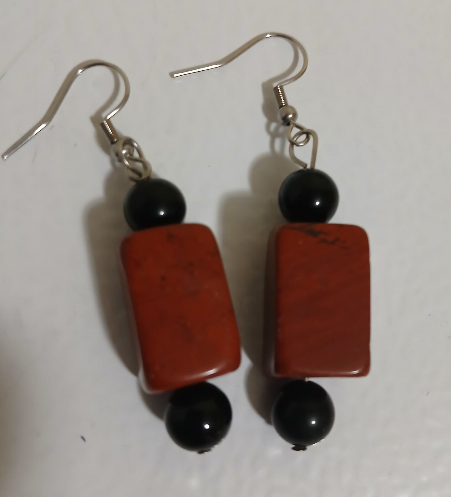 Real Red Jasper with Onyx