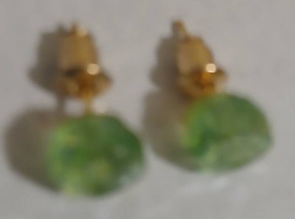 Stud Crystal Light Green