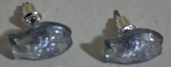 Studs Fish Blue