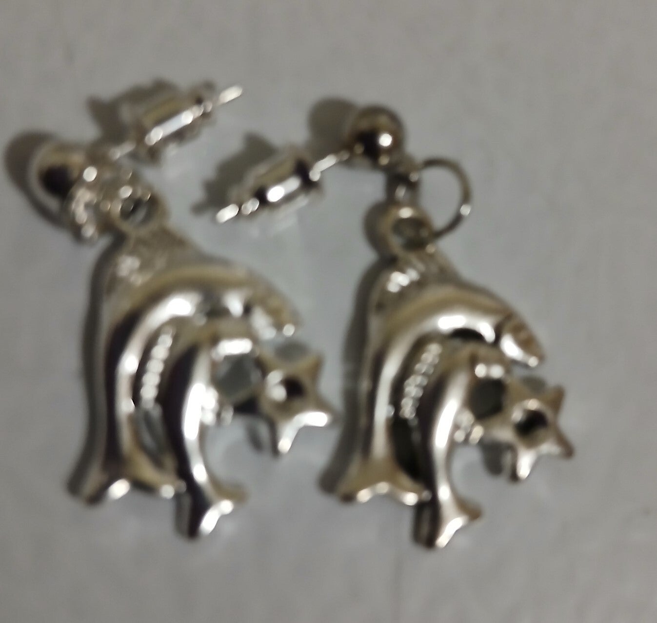 Zodiac Pisces Sign Silver (post with$6)