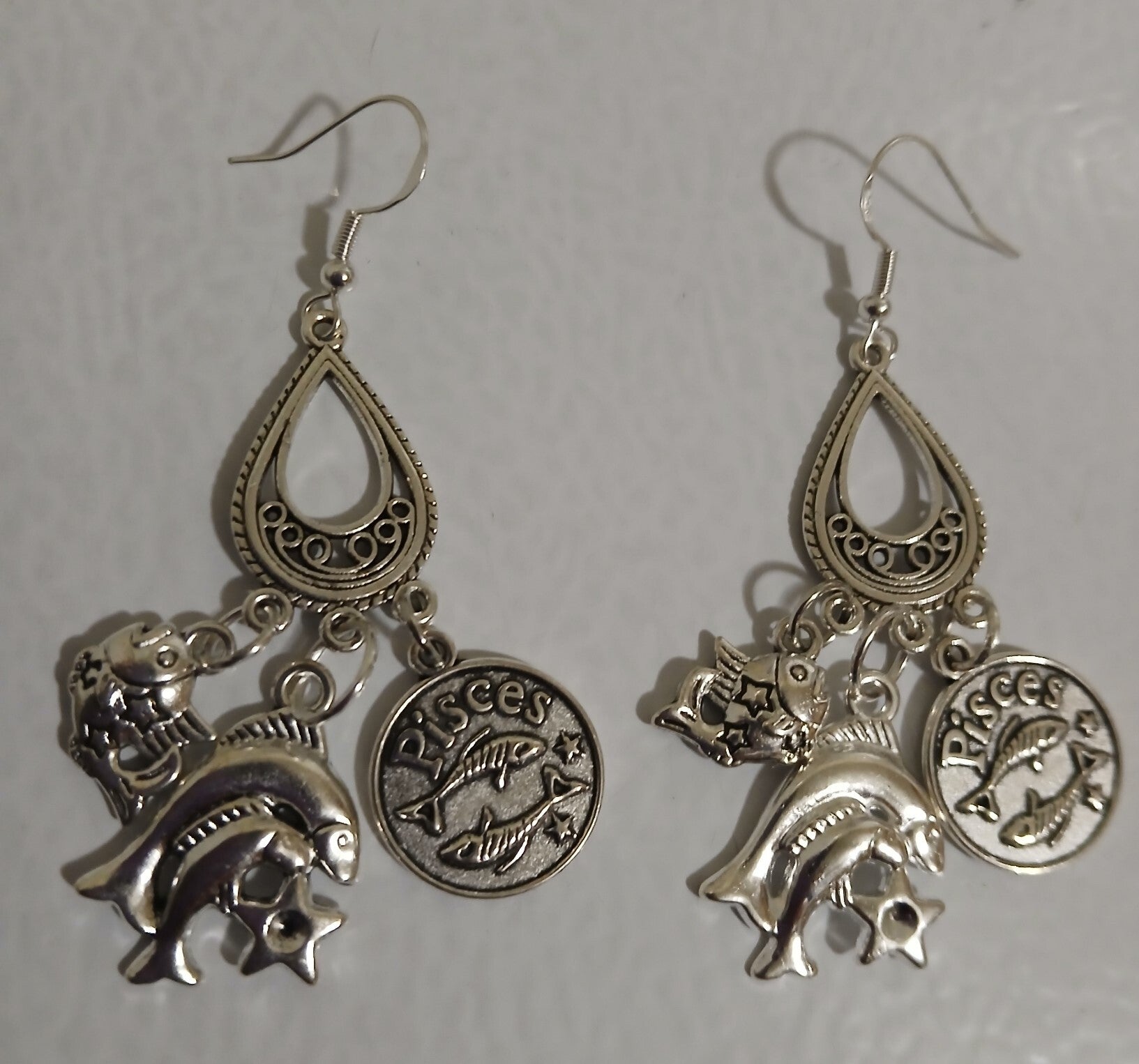 Zodiac Pisces Teardrop ($10)