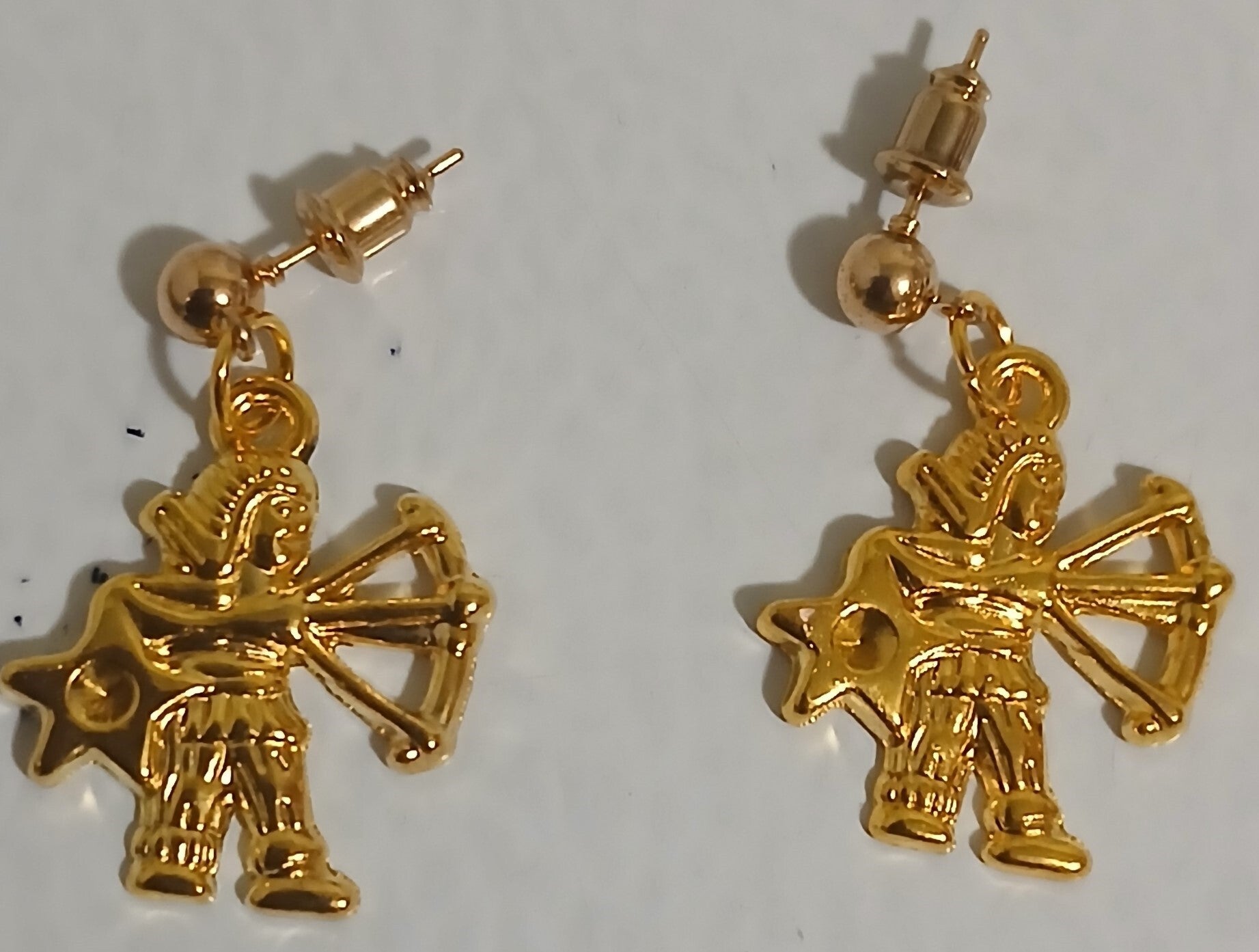 Zodiac Sagittarius Sign Gold