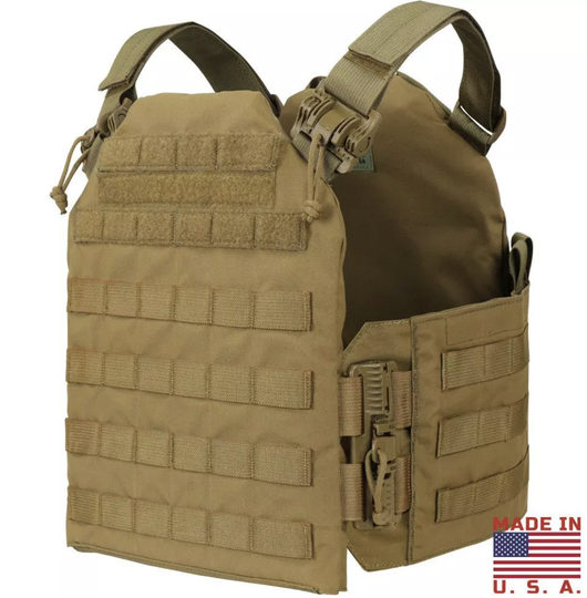 DCS G36 Plate Carrier - Coyote Tan Taille Medium Couleur Coyote Tan DCS G36 Plate Carrier - Coyote Tan Taille Medium Couleur Coyote Tan