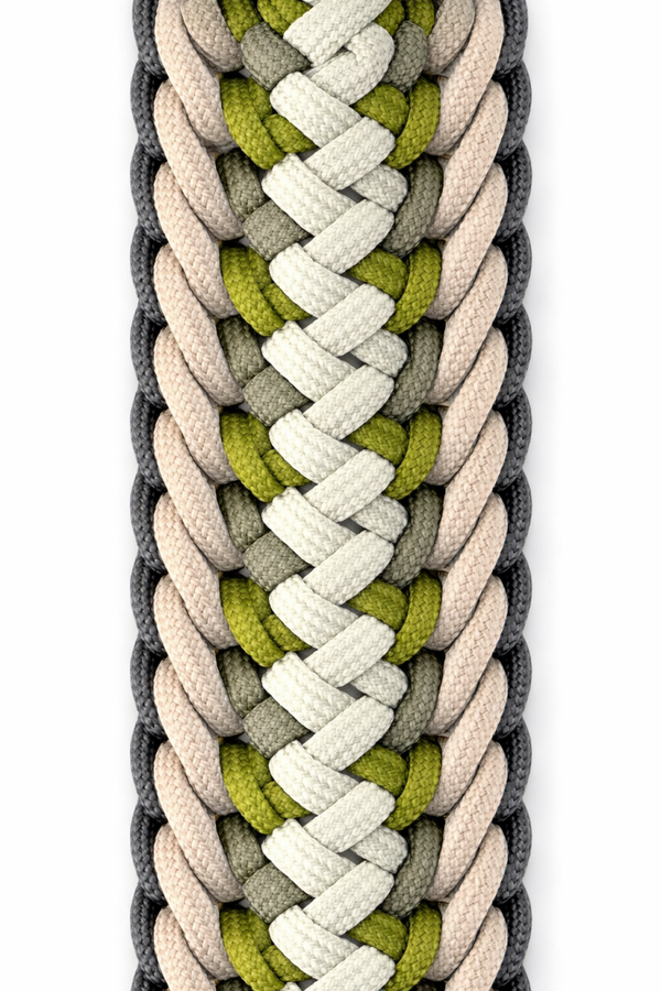 Paracord Halsband – Daylight (extra stabil)