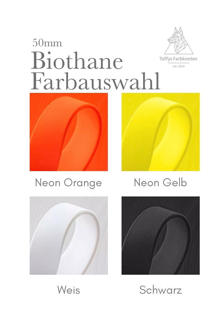 Biothane Halsband 50mm – extra stabil & robust