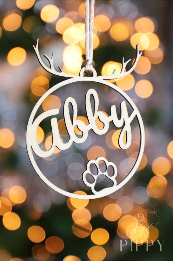 Kerst ornamentl hond 4