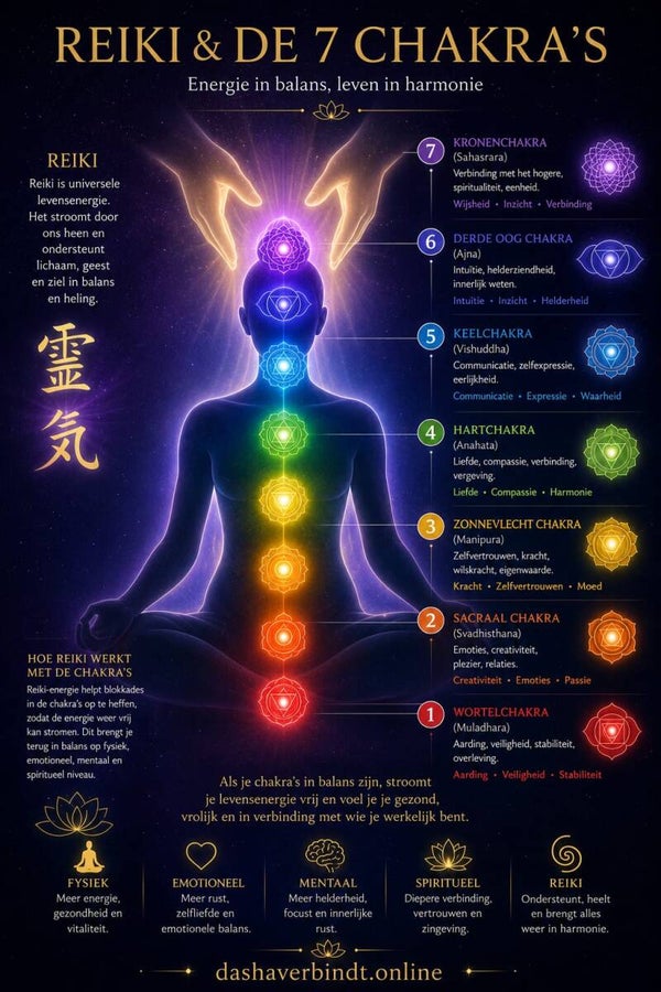 Reiki op afstandsbehandeling 10-30 minuten speciale aandacht