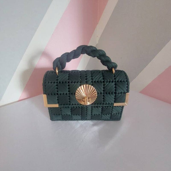 Sac à mains SOMIJA - Vert foncé