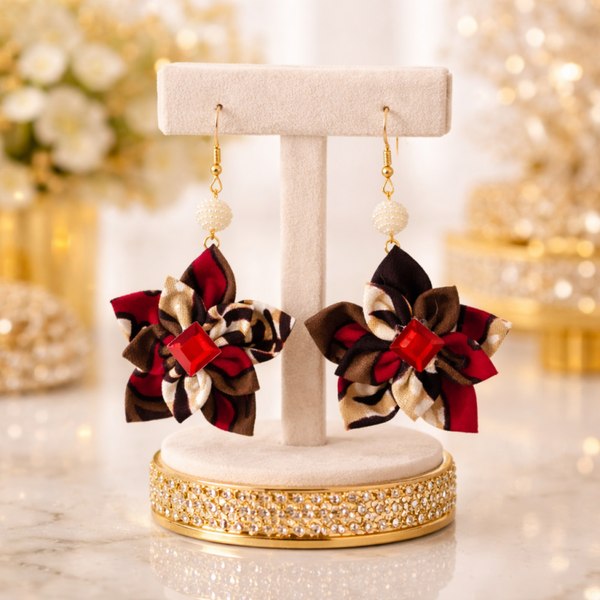 Boucles d'oreilles FLORA