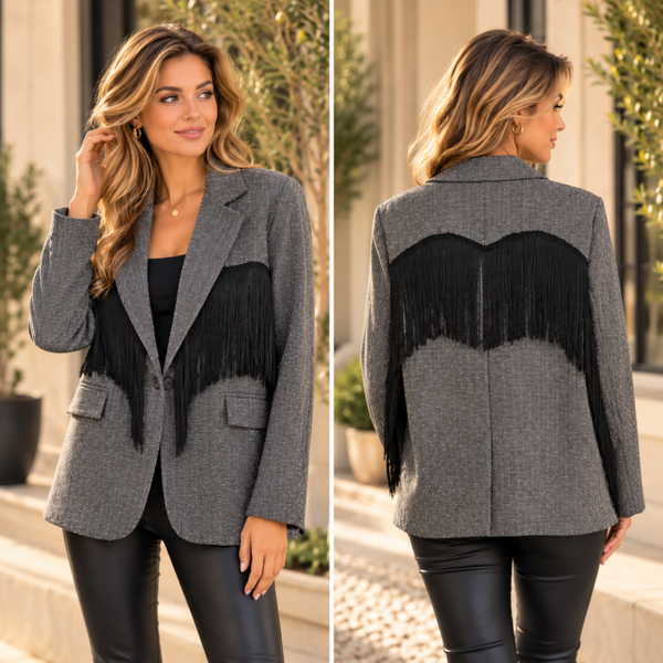 Sil’s Franje Sequin Blazer