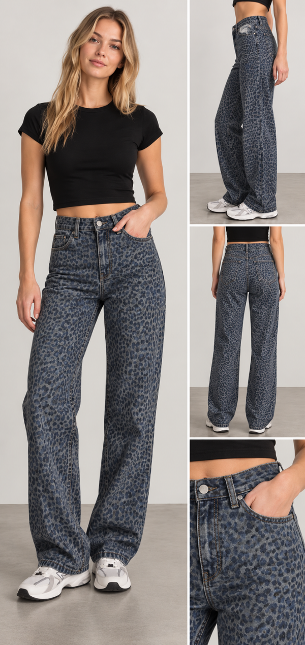 Sil’s Leopard Jeans