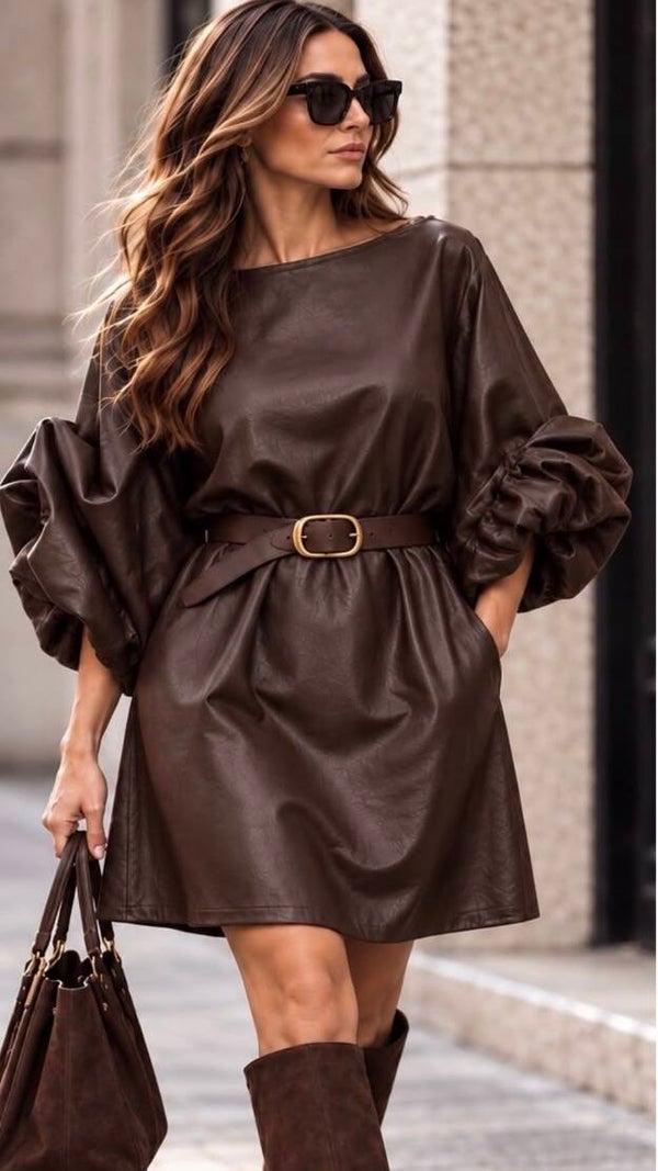 Sil’s Pu Dress