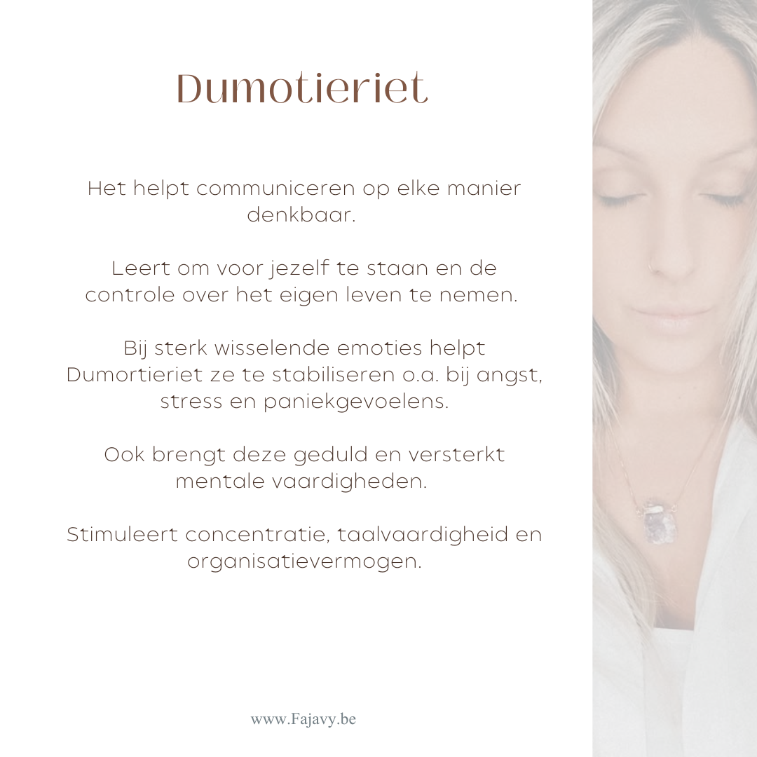 Dumortieriet Facet 6mm