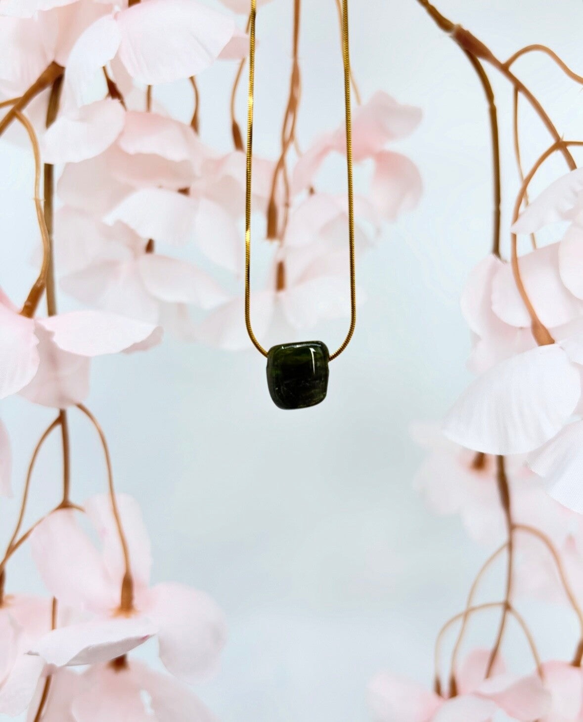 Groene Toermalijn ketting 2